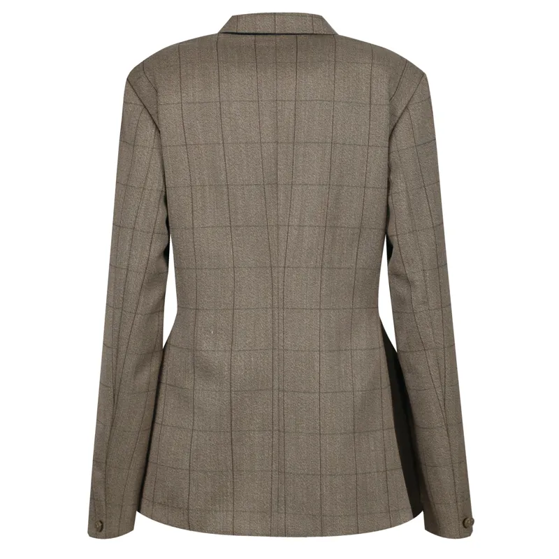 Equetech Foxbury Classic Tweed Jacket Ladies in Olive-2